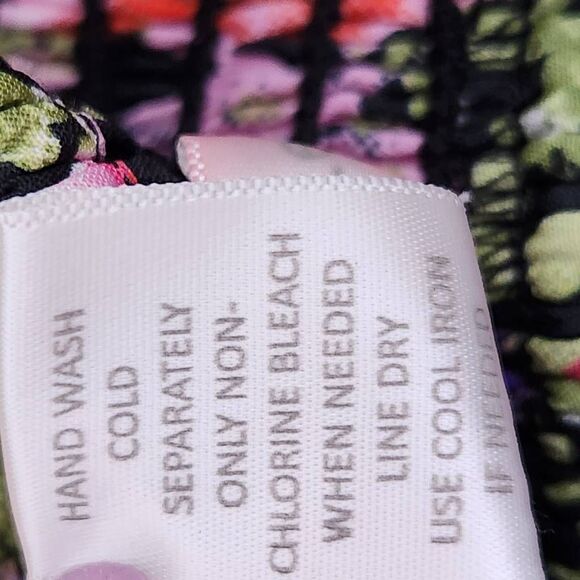 Band of Gypsies Pink and Black Halter Maxi Dress Resort Wear - Picture 11 of 11